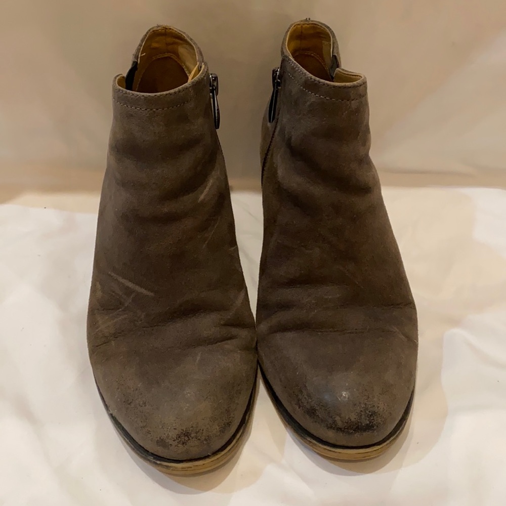 Franco Sarto bootie - grey/brown